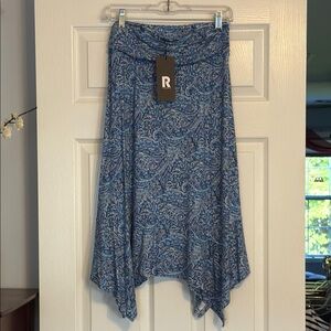 Blue Paisley Women's Skirt
